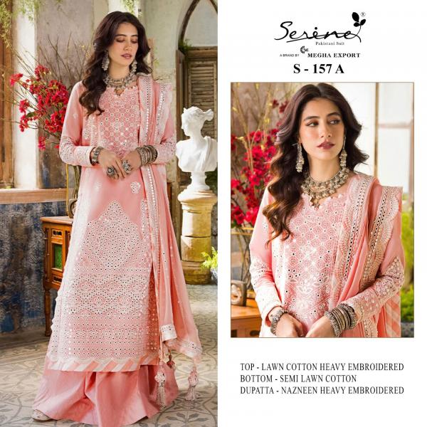 Serine S 157 Fancy lawn Designer Pakistani Suit Collection